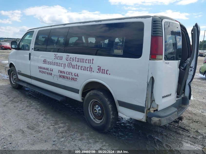 2000 Chevrolet Express VIN: 1GAHG39J8Y1124138 Lot: 39460198