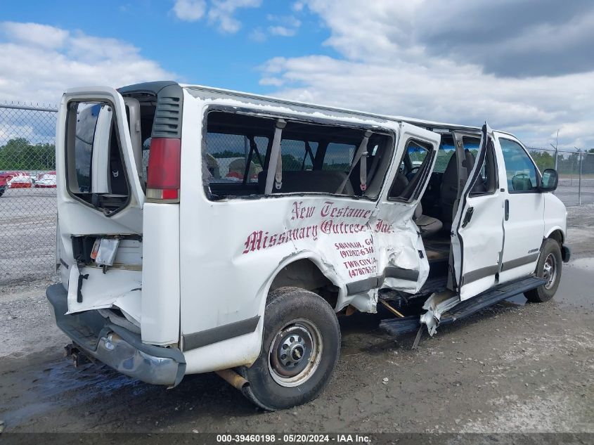 2000 Chevrolet Express VIN: 1GAHG39J8Y1124138 Lot: 39460198