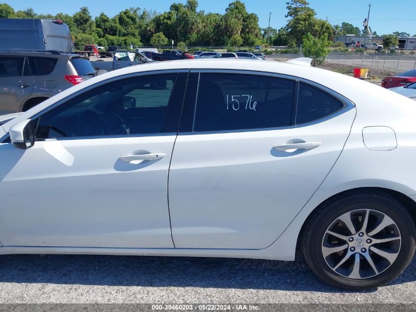 2015 Acura Tlx VIN: 19UUB1F38FA019144 Lot: 39460203