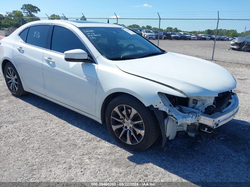 2015 Acura Tlx VIN: 19UUB1F38FA019144 Lot: 39460203