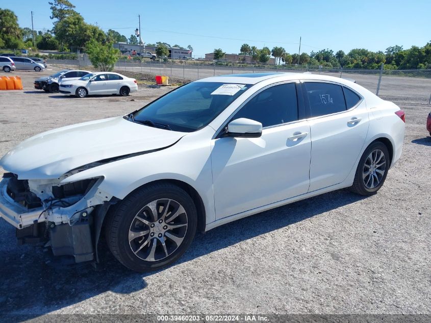 2015 Acura Tlx VIN: 19UUB1F38FA019144 Lot: 39460203