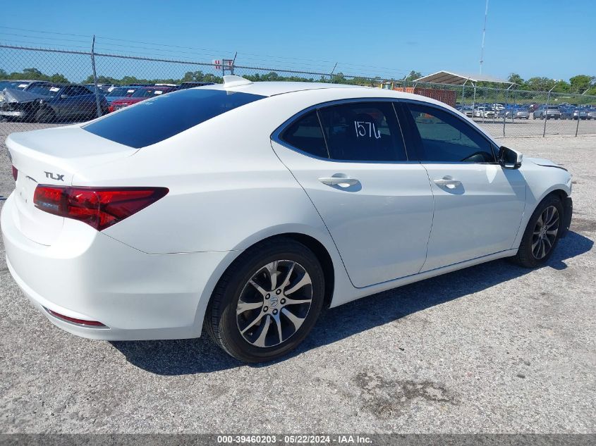 2015 Acura Tlx VIN: 19UUB1F38FA019144 Lot: 39460203