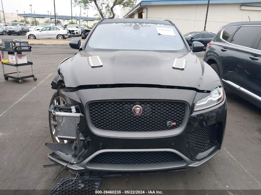 2019 Jaguar F-Pace Svr VIN: SADCZ2EE9KA606479 Lot: 39460235