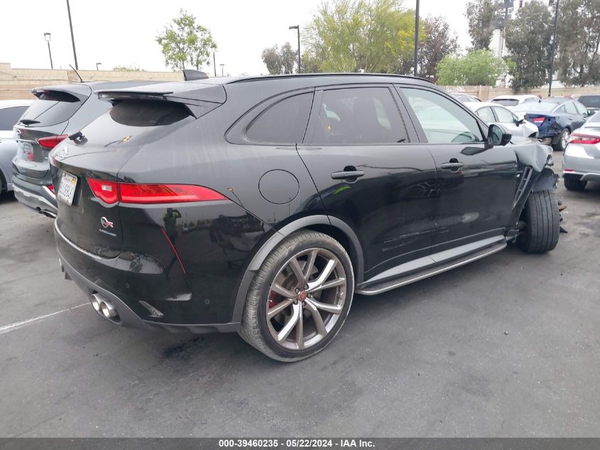 2019 Jaguar F-Pace Svr VIN: SADCZ2EE9KA606479 Lot: 39460235