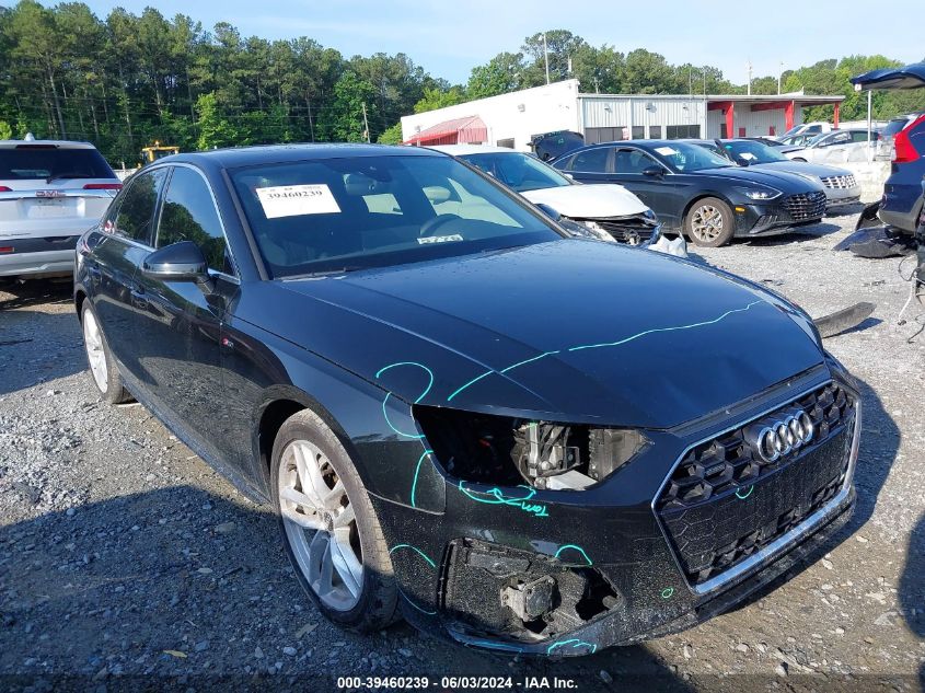 2023 AUDI A4 PREMIUM PLUS 45 - WAUEAAF43PN006792