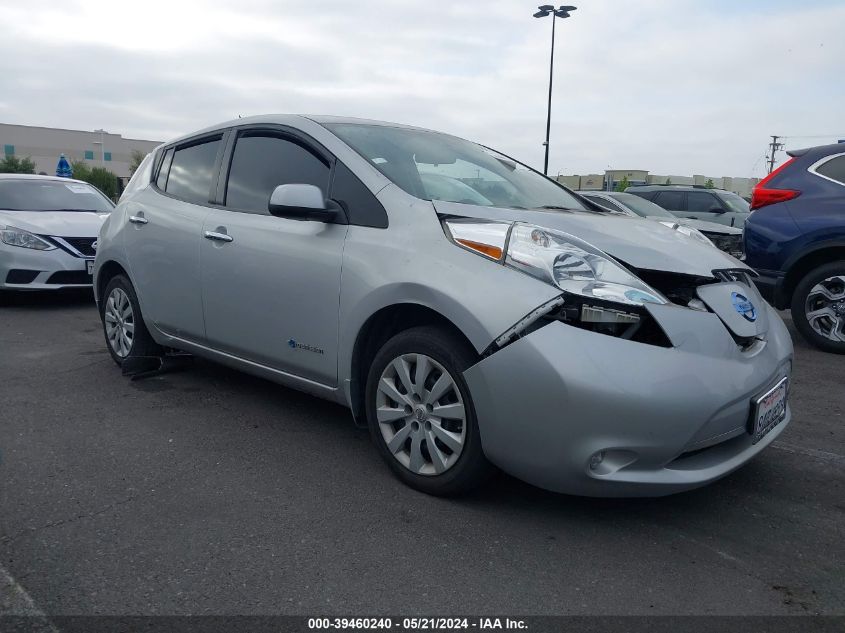 2017 Nissan Leaf S VIN: 1N4BZ0CP6HC310032 Lot: 39460240