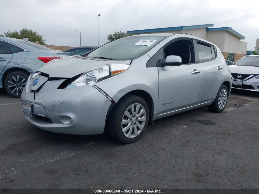 2017 Nissan Leaf S VIN: 1N4BZ0CP6HC310032 Lot: 39460240