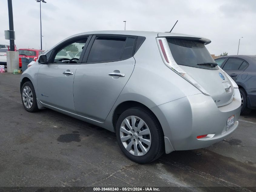 2017 Nissan Leaf S VIN: 1N4BZ0CP6HC310032 Lot: 39460240