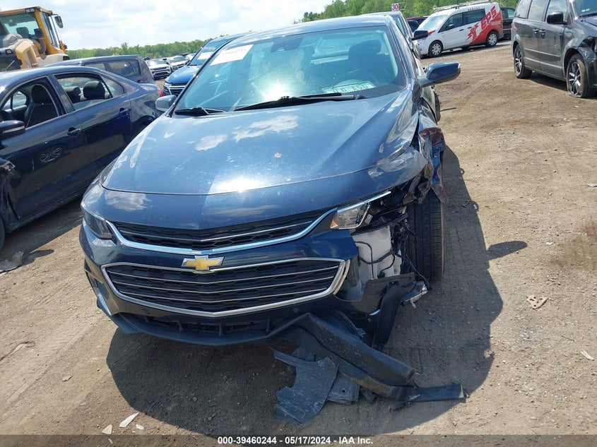 2018 Chevrolet Malibu Lt VIN: 1G1ZD5ST3JF134122 Lot: 39460244