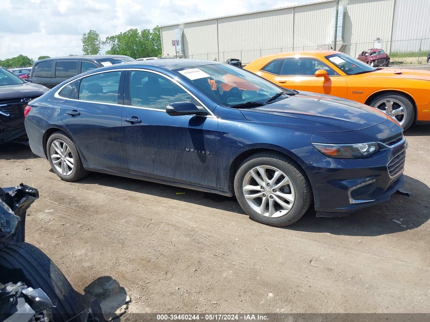2018 Chevrolet Malibu Lt VIN: 1G1ZD5ST3JF134122 Lot: 39460244