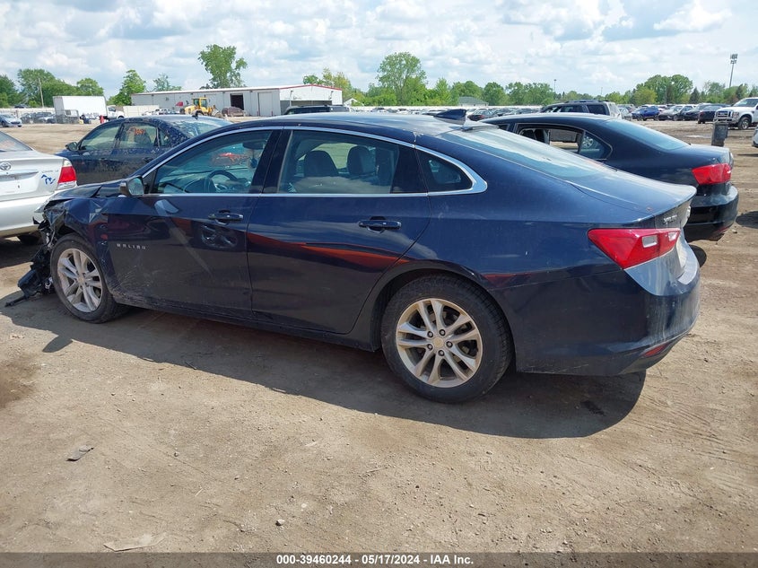 2018 Chevrolet Malibu Lt VIN: 1G1ZD5ST3JF134122 Lot: 39460244