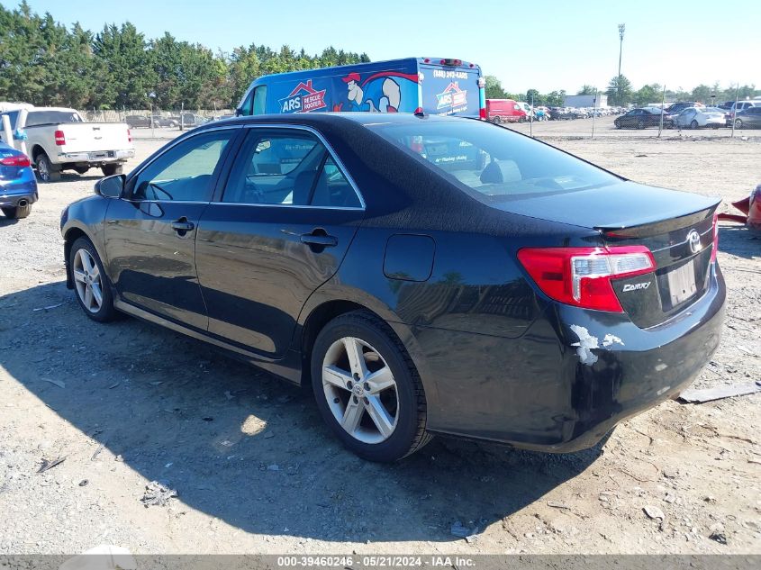 2013 Toyota Camry Se VIN: 4T1BF1FK7DU708293 Lot: 39460246