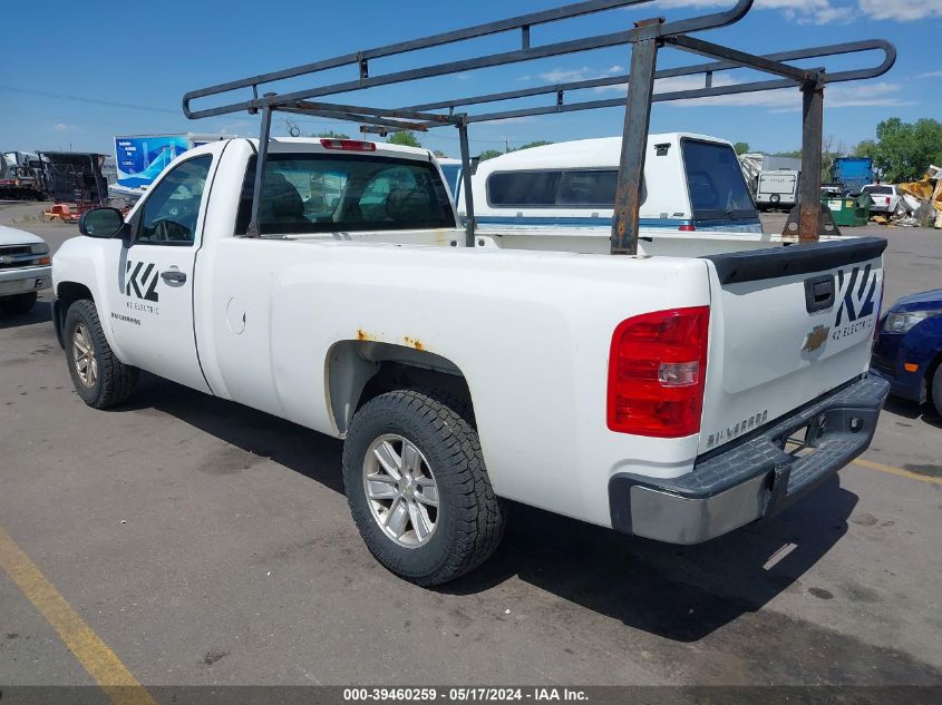 2008 Chevrolet Silverado 1500 Work Truck VIN: 1GCEC14X98Z265615 Lot: 39460259