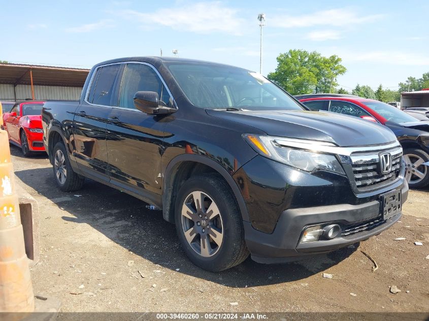 2017 Honda Ridgeline Rtl VIN: 5FPYK3F52HB020613 Lot: 39460260