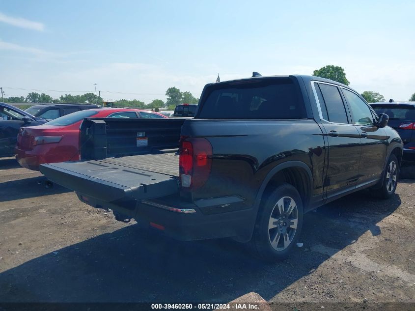 2017 Honda Ridgeline Rtl VIN: 5FPYK3F52HB020613 Lot: 39460260