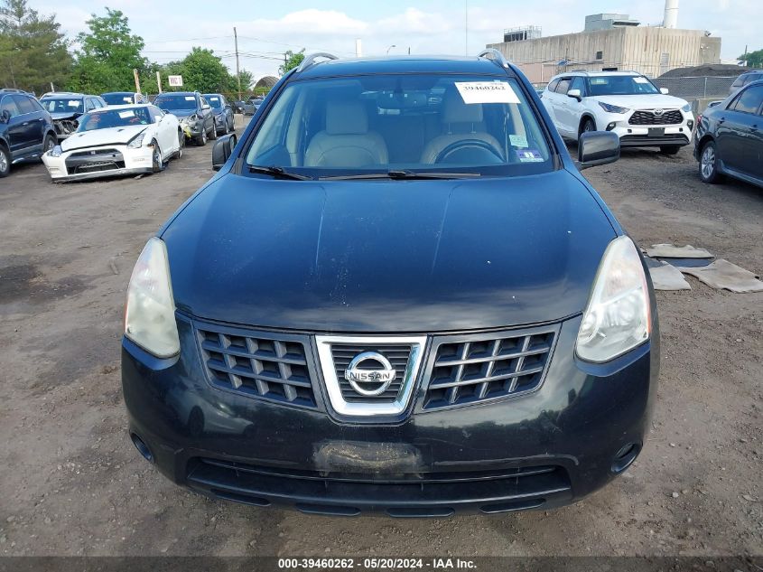 2008 Nissan Rogue Sl VIN: JN8AS58V78W412389 Lot: 39460262