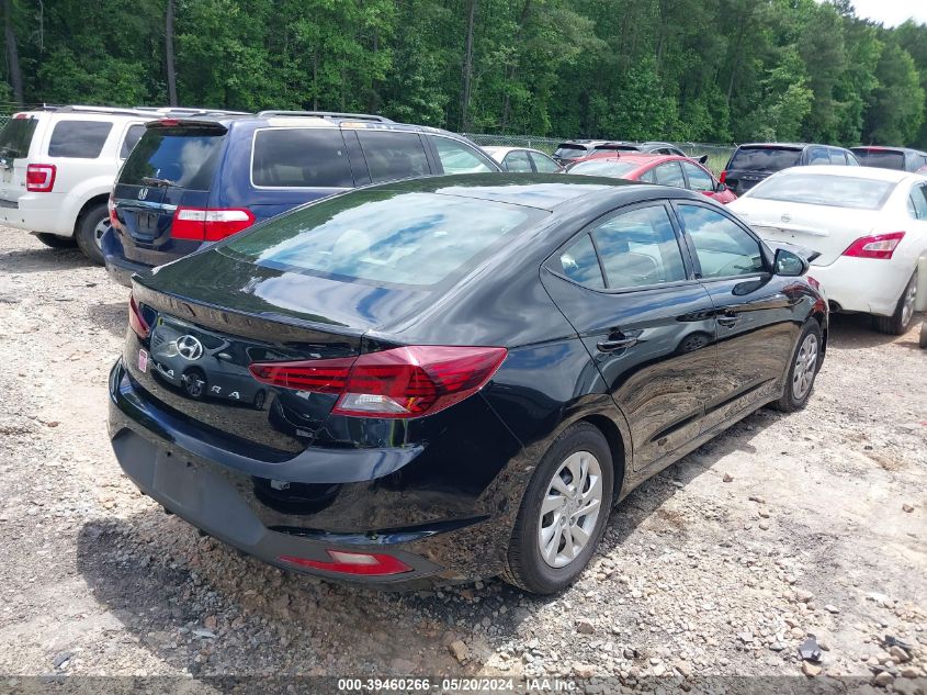 2019 Hyundai Elantra Se VIN: 5NPD74LF6KH405757 Lot: 39460266