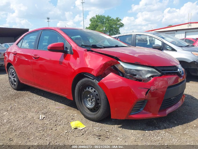 2015 Toyota Corolla Le VIN: 2T1BURHE9FC441495 Lot: 39460273