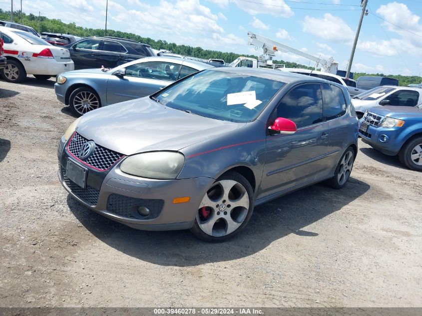 2007 Volkswagen Gti 2-Door/Fahrenheit VIN: WVWFV71K27W117798 Lot: 39460278