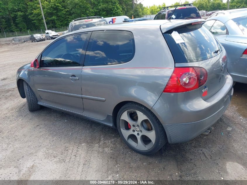 2007 Volkswagen Gti 2-Door/Fahrenheit VIN: WVWFV71K27W117798 Lot: 39460278