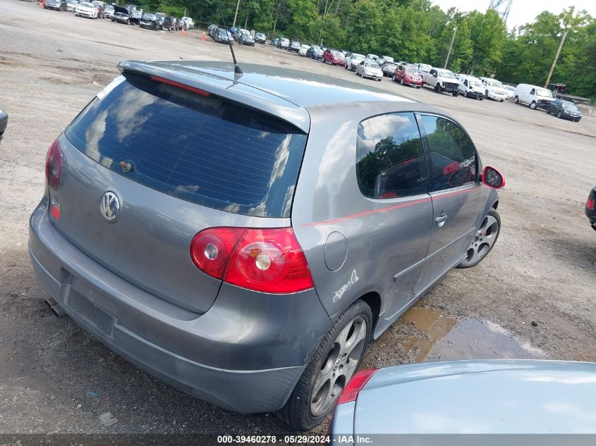 2007 Volkswagen Gti 2-Door/Fahrenheit VIN: WVWFV71K27W117798 Lot: 39460278