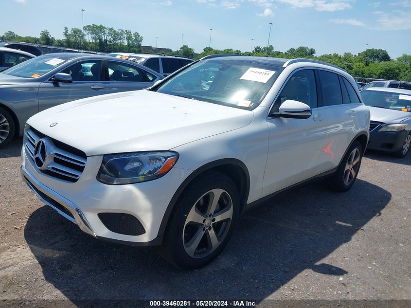 2016 Mercedes-Benz Glc 300 4Matic VIN: WDC0G4KB8GF058554 Lot: 39460281