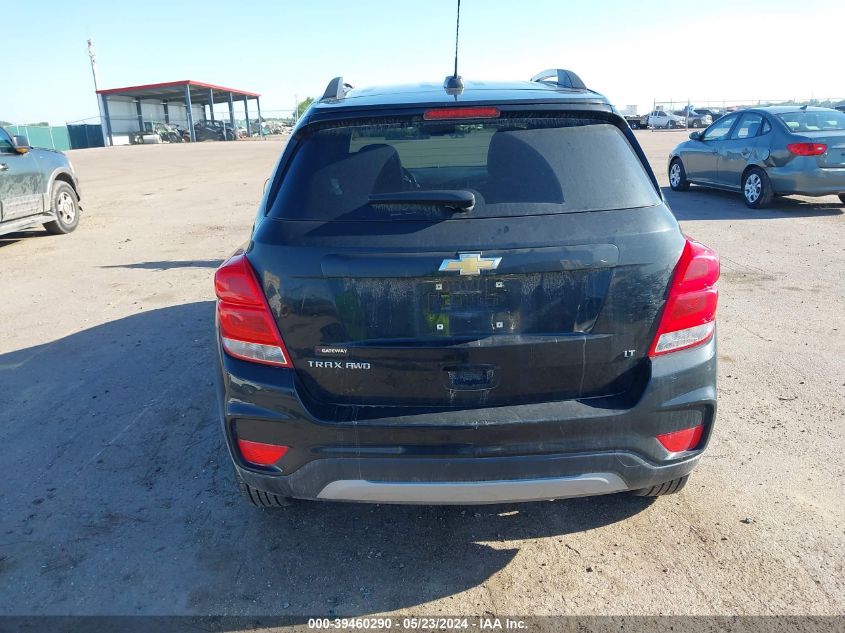 2020 Chevrolet Trax Awd Lt VIN: KL7CJPSB1LB006509 Lot: 39460290