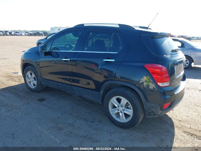 2020 Chevrolet Trax Awd Lt VIN: KL7CJPSB1LB006509 Lot: 39460290