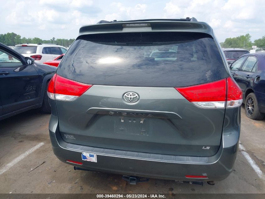 2012 Toyota Sienna Le 8 Passenger VIN: 5TDKA3DC9CS011642 Lot: 39460294