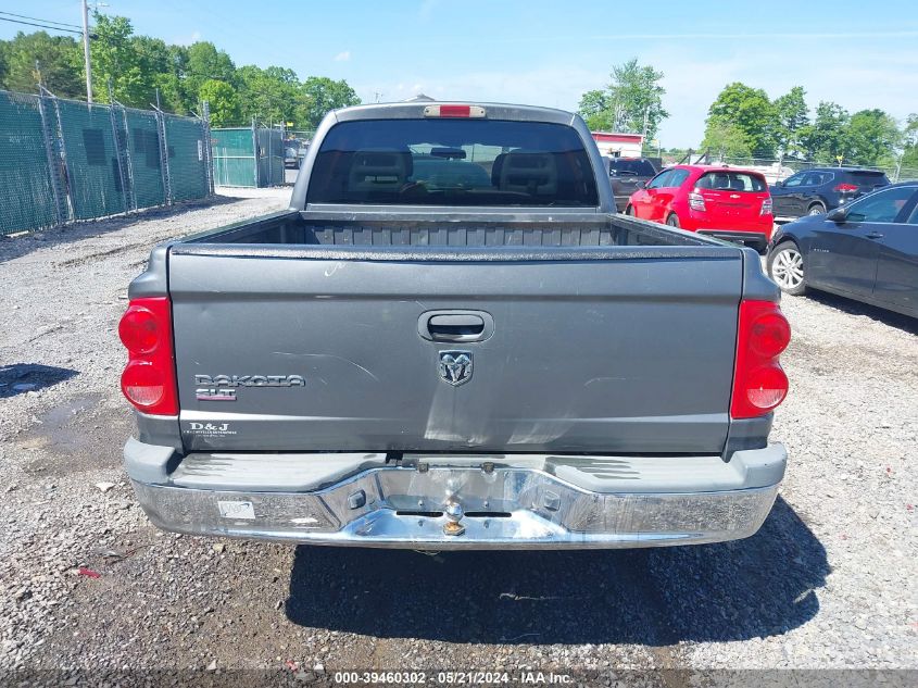 2006 Dodge Dakota Slt VIN: 1D7HE48K86S517633 Lot: 39460302