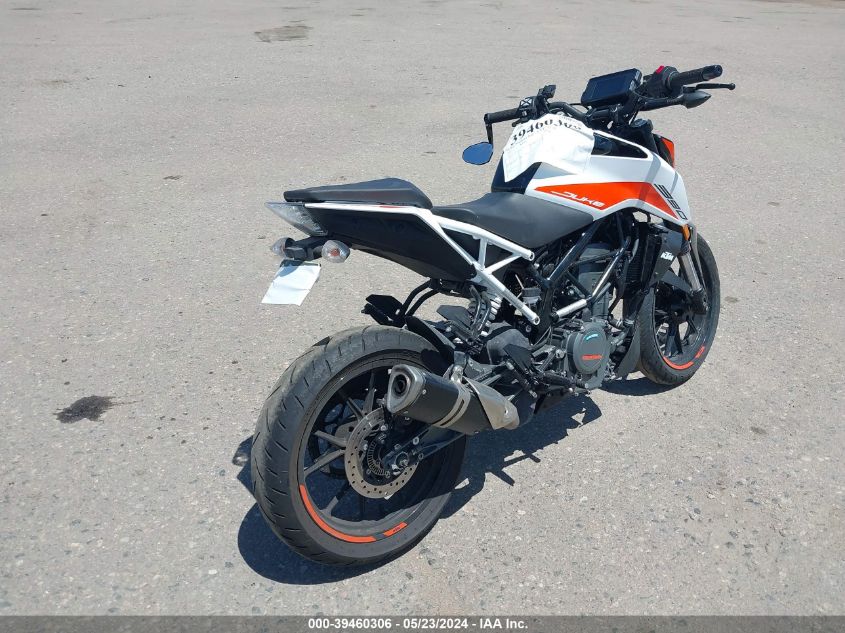 2021 Ktm 390 Duke VIN: MD2JPJ406MC246825 Lot: 39460306