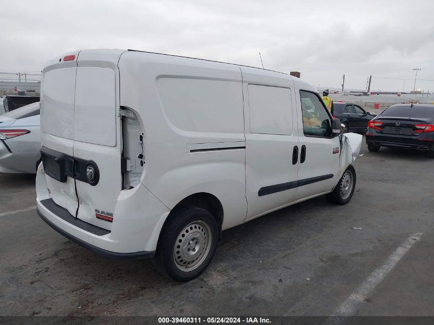 2022 Ram Promaster City Cargo Van VIN: ZFBHRFAB3N6W48452 Lot: 39460311