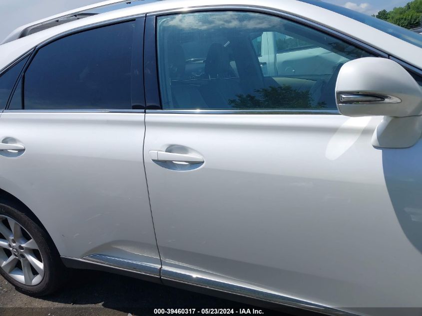 2012 Lexus Rx 350 VIN: 2T2ZK1BA3CC077982 Lot: 39460317