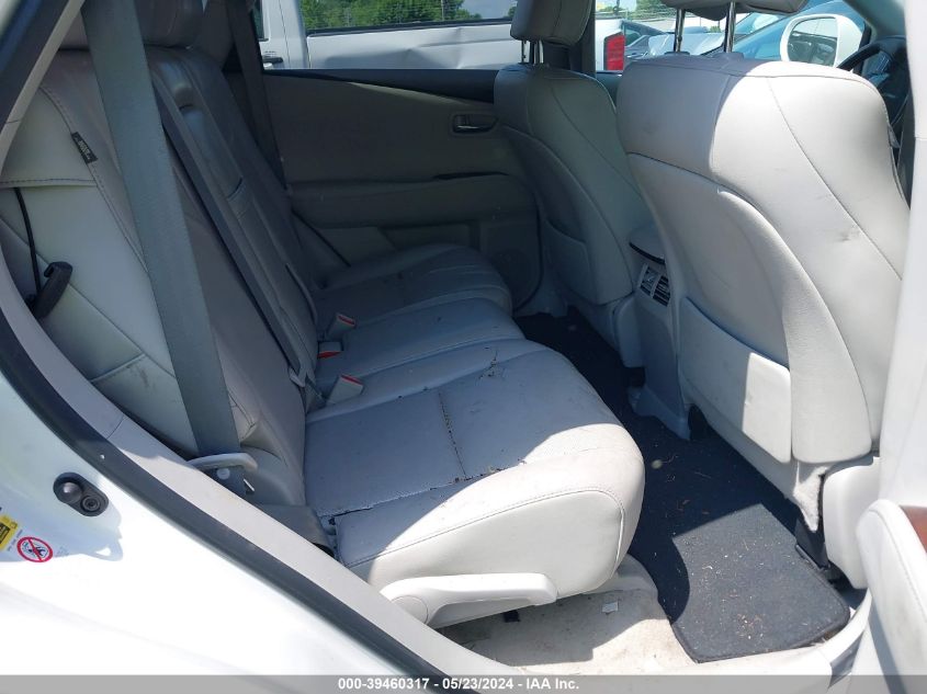 2012 Lexus Rx 350 VIN: 2T2ZK1BA3CC077982 Lot: 39460317
