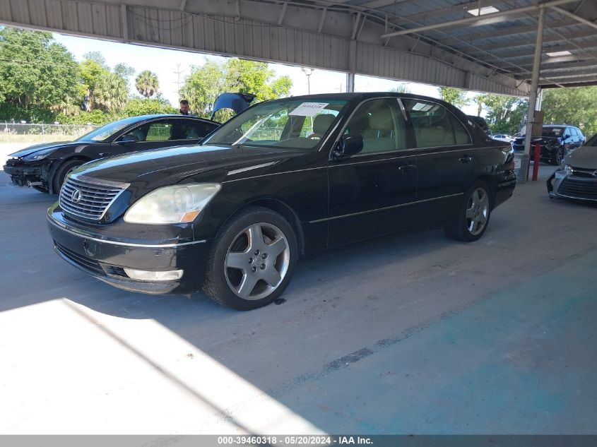 2005 Lexus Ls 430 VIN: JTHBN36F855018990 Lot: 39460318