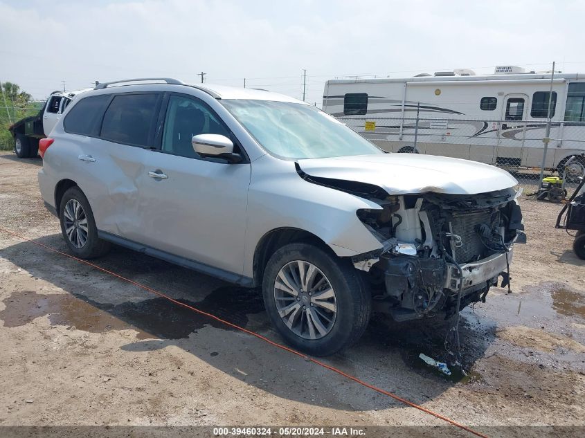 2017 Nissan Pathfinder Sl VIN: 5N1DR2MN0HC670856 Lot: 39460324