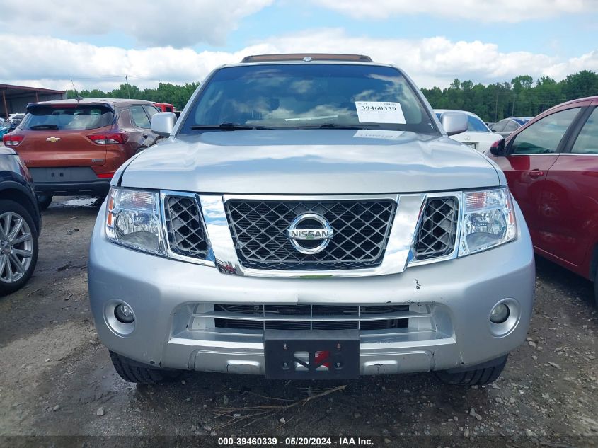 2011 Nissan Pathfinder Le VIN: 5N1AR1NN4BC622201 Lot: 39460339