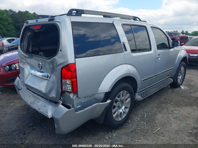 2011 Nissan Pathfinder Le VIN: 5N1AR1NN4BC622201 Lot: 39460339