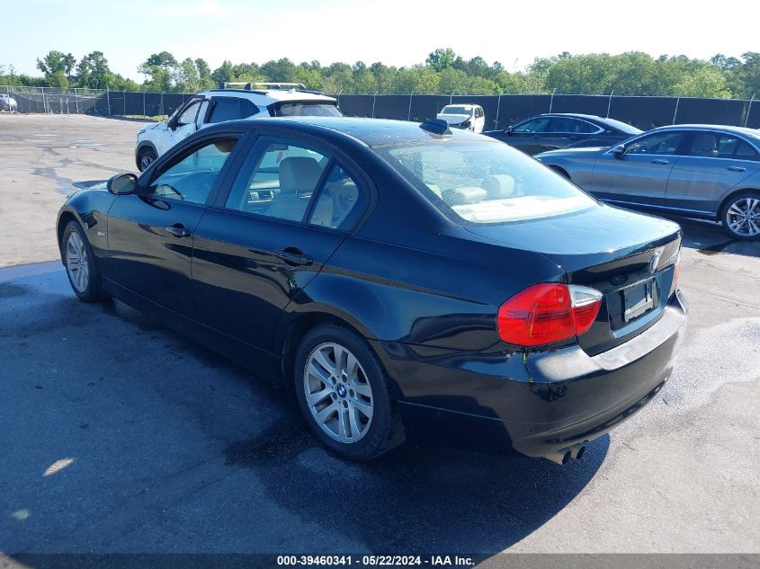 2006 BMW 325I VIN: WBAVB13536KX68210 Lot: 39460341