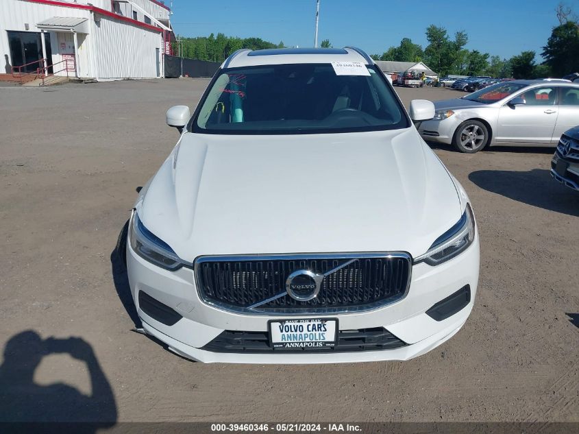 2021 Volvo Xc60 T5 Momentum VIN: YV4102RK1M1694814 Lot: 39460346