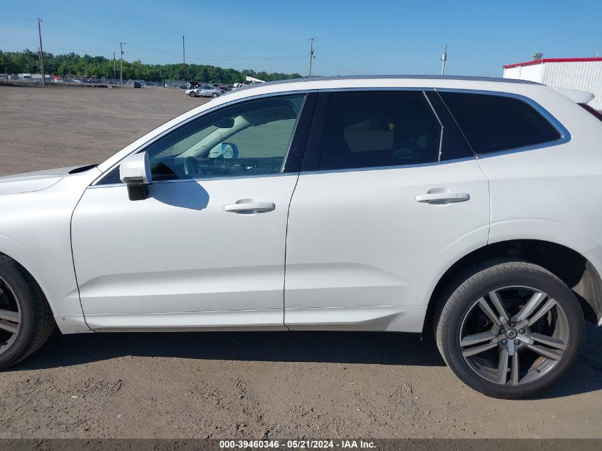 2021 Volvo Xc60 T5 Momentum VIN: YV4102RK1M1694814 Lot: 39460346