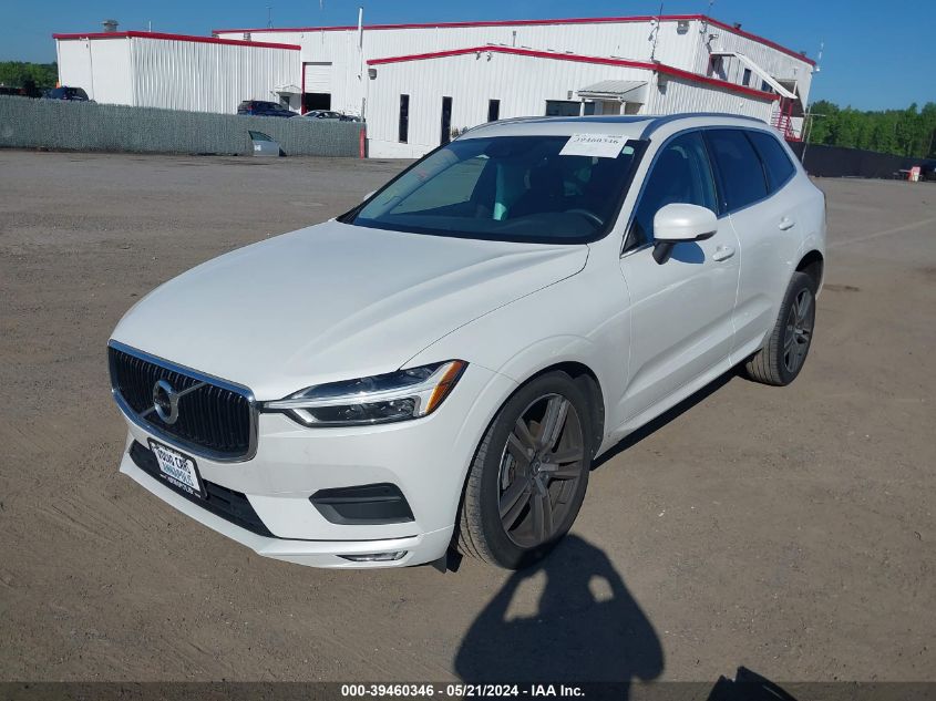 2021 Volvo Xc60 T5 Momentum VIN: YV4102RK1M1694814 Lot: 39460346