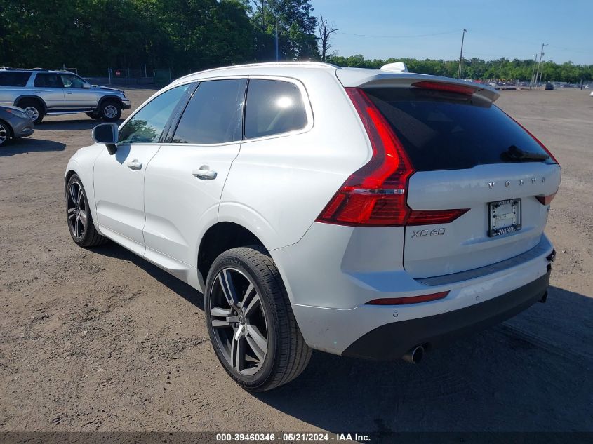 2021 Volvo Xc60 T5 Momentum VIN: YV4102RK1M1694814 Lot: 39460346