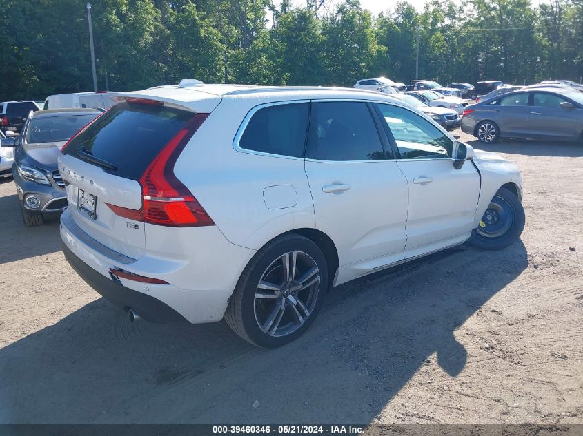 2021 Volvo Xc60 T5 Momentum VIN: YV4102RK1M1694814 Lot: 39460346