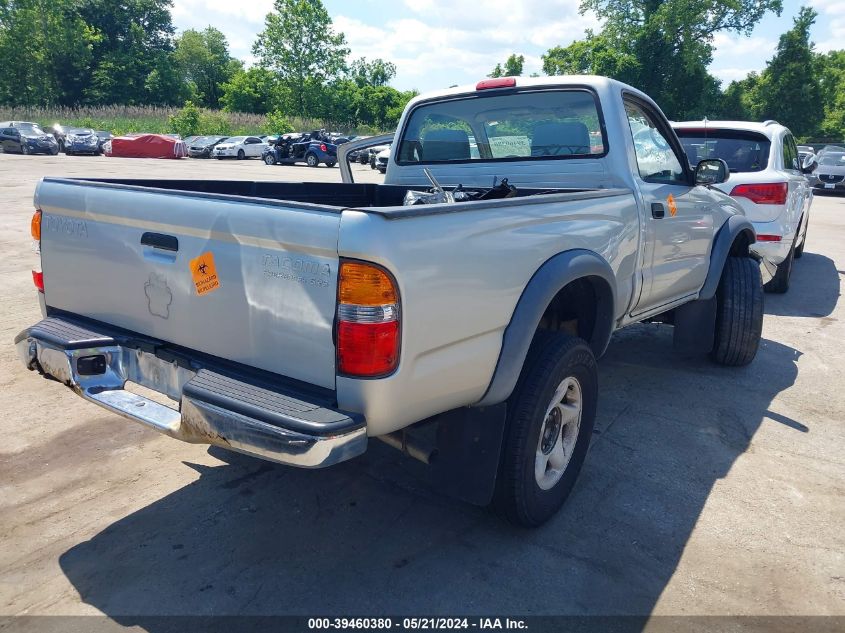 2002 Toyota Tacoma Prerunner VIN: 5TENM92N42Z122516 Lot: 39460380