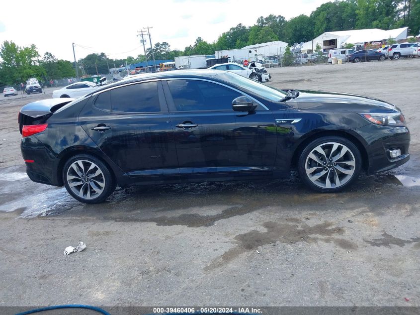 2015 Kia Optima Sx Turbo VIN: 5XXGR4A65FG474726 Lot: 39460406