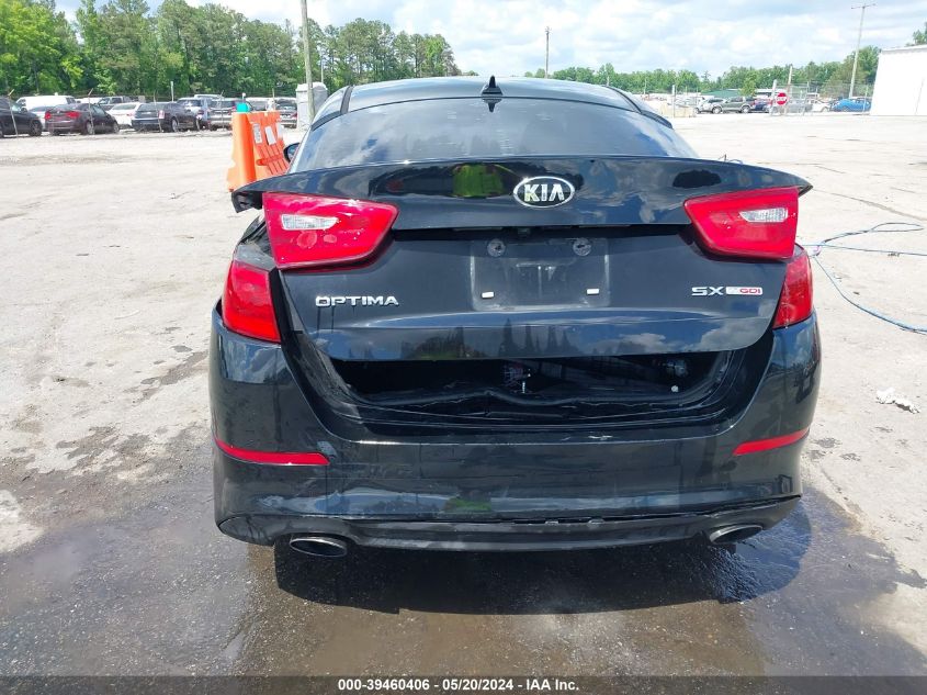 2015 Kia Optima Sx Turbo VIN: 5XXGR4A65FG474726 Lot: 39460406