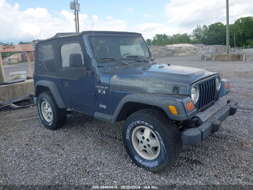 2002 Jeep Wrangler / Tj X VIN: 1J4FA39S92P736825 Lot: 39460410