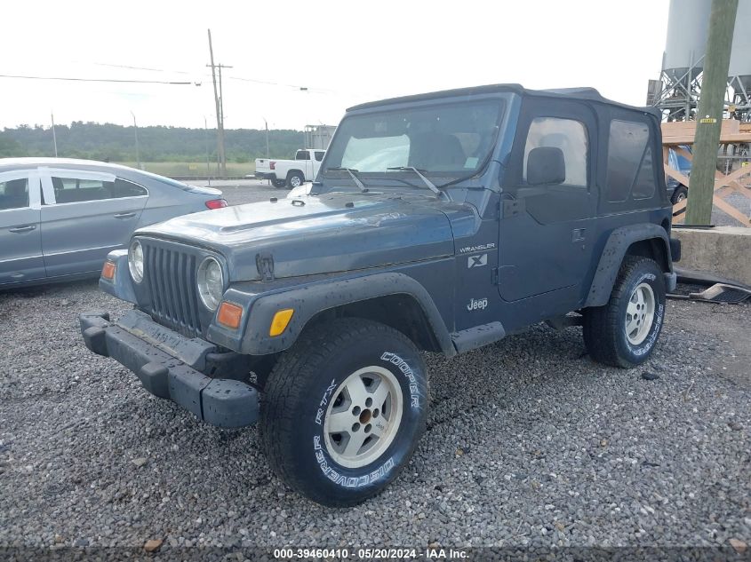 2002 Jeep Wrangler / Tj X VIN: 1J4FA39S92P736825 Lot: 39460410