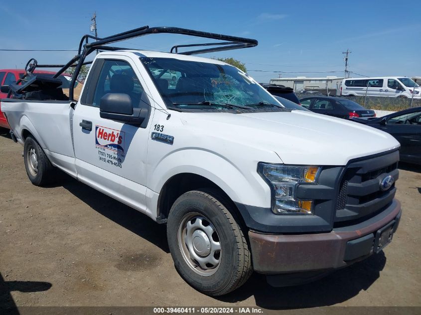 2016 Ford F-150 Xl VIN: 1FTMF1C81GKE04303 Lot: 39460411